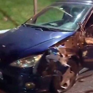 Doble choque en General Paz: hay heridos graves