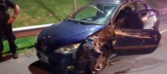 Doble choque en General Paz: hay heridos graves