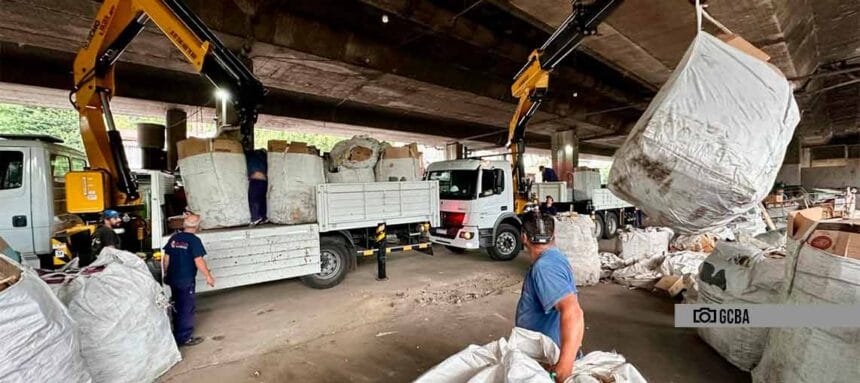 Repudian el desalojo de la cooperativa de reciclado del predio de Parque Avellaneda