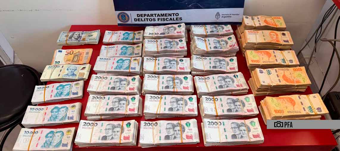3101 Desbarataron banda dedicada al cambio ilegal en Liniers y Pilar