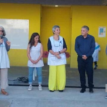 El presidente de la Comuna 9 estuvo presente en el inicio del ciclo lectivo 2026