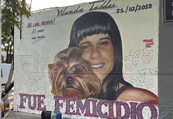 A 16 años de su femicidio, inauguran un mural en recuerdo a Wanda Taddei