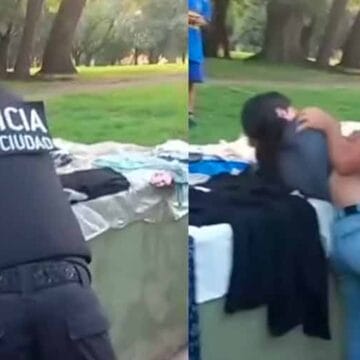 Un nuevo caso de violencia policial en Parque Avellaneda