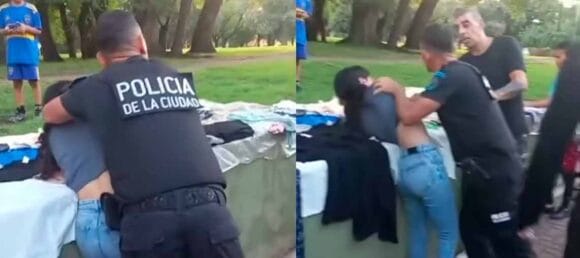 Un nuevo caso de violencia policial en Parque Avellaneda