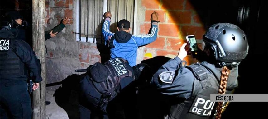 Megaoperativos en barrios populares: hubo detenidos en Cildañez
