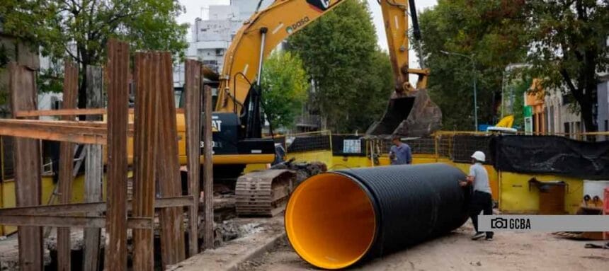 Realizaron obras en Liniers para combatir inundaciones