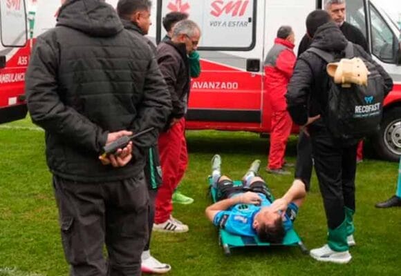 Suspendieron el partido de Chicago tras una agresión a su arquero