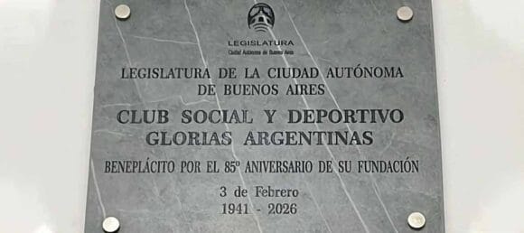 Celebran al Glorias Argentinas en sus 85 años