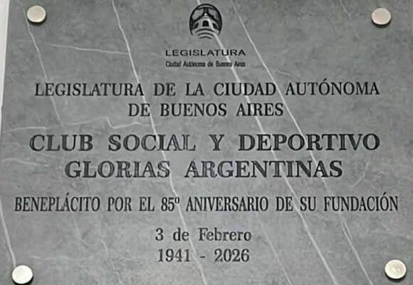 Celebran al Glorias Argentinas en sus 85 años