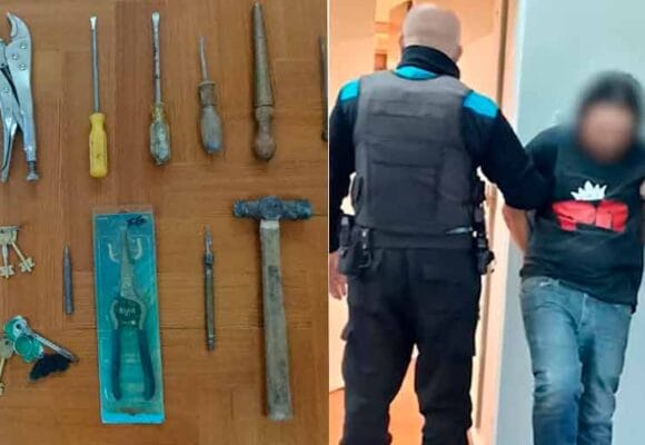 Mataderos: Entró a robar un departamento y lo detuvieron en el baño