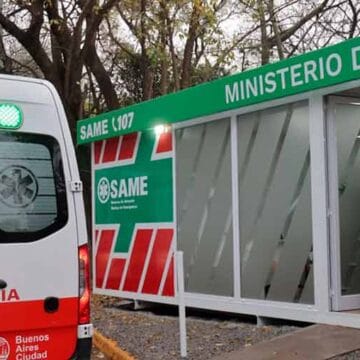 Sumaron una nueva base para rescates del SAME en Liniers