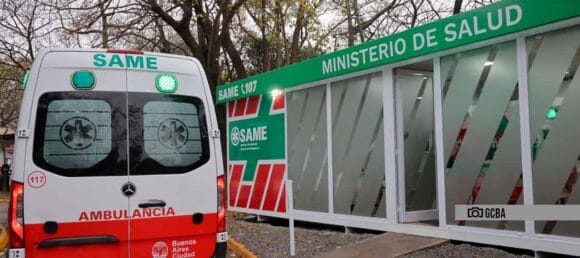 Sumaron una nueva base para rescates del SAME en Liniers