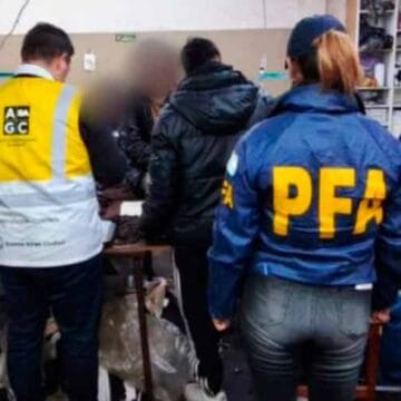 Parque Avellaneda: Rescataron a 16 personas de un taller clandestino