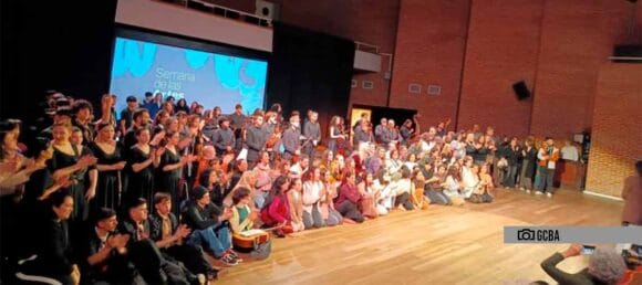 Comenzó la Semana de las Artes y participan colegios de la Comuna 9
