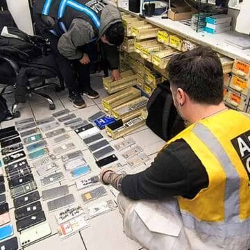 Liniers, en la mira por el negocio de celulares robados